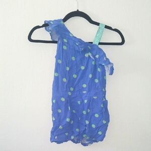 Cat & Jack Blue and Green Top